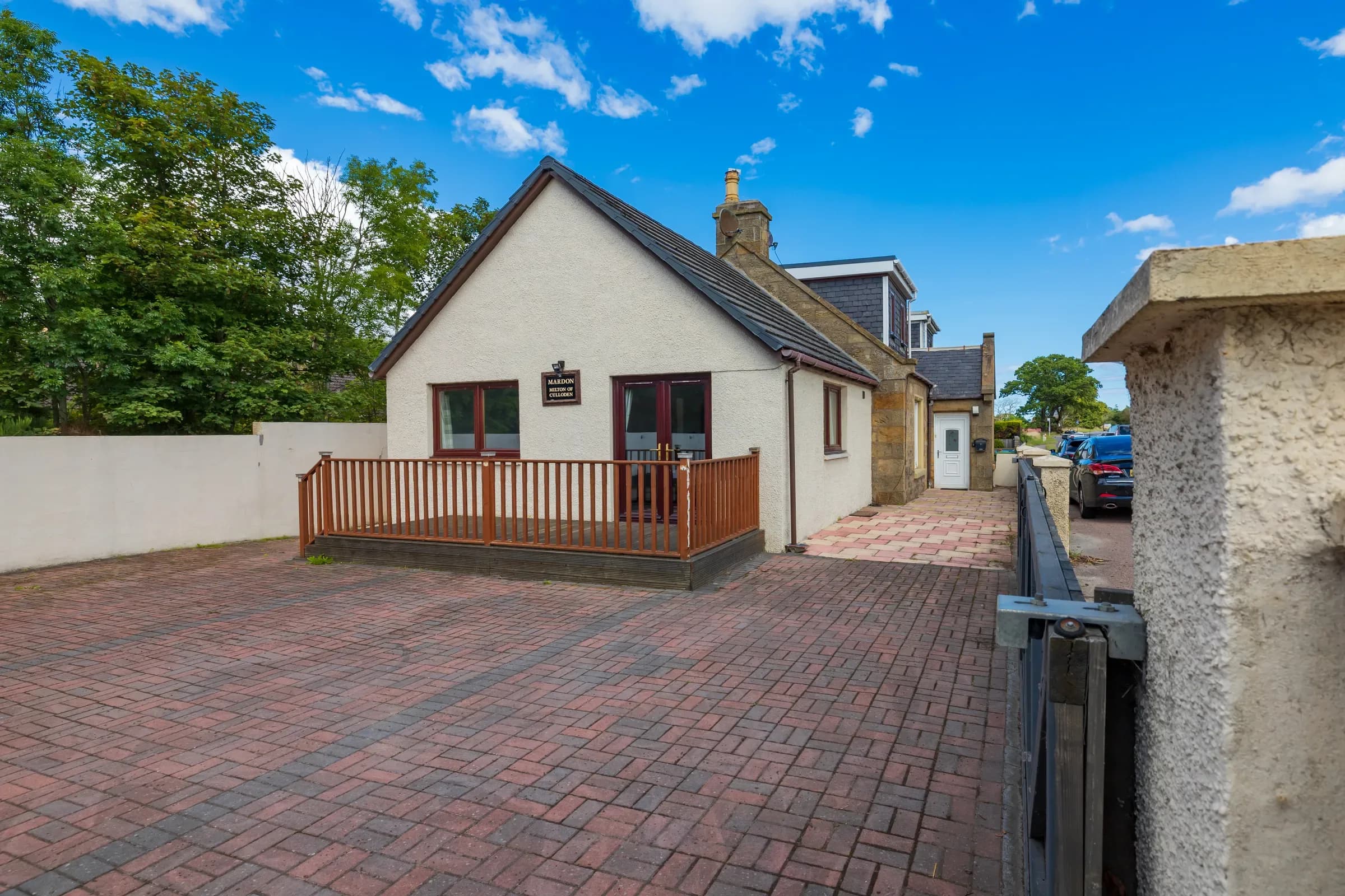 Mardon Holiday Home corporate accommodation exterior, Milton of Culloden, near Inverness Airport and Raigmore Hospital